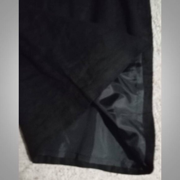 Talbots Petites  black linen dress size  6 - Picture 3 of 5